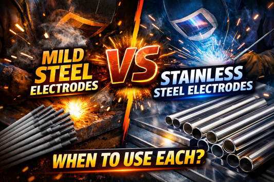 Mild Steel Electrodes vs. Stainless Steel Electrodes: When to Use Each