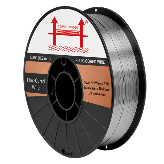 AWS E71T-GS 33 lb (15 kg) Spool Gasless Flux-Cored Wire "Innershield Style"