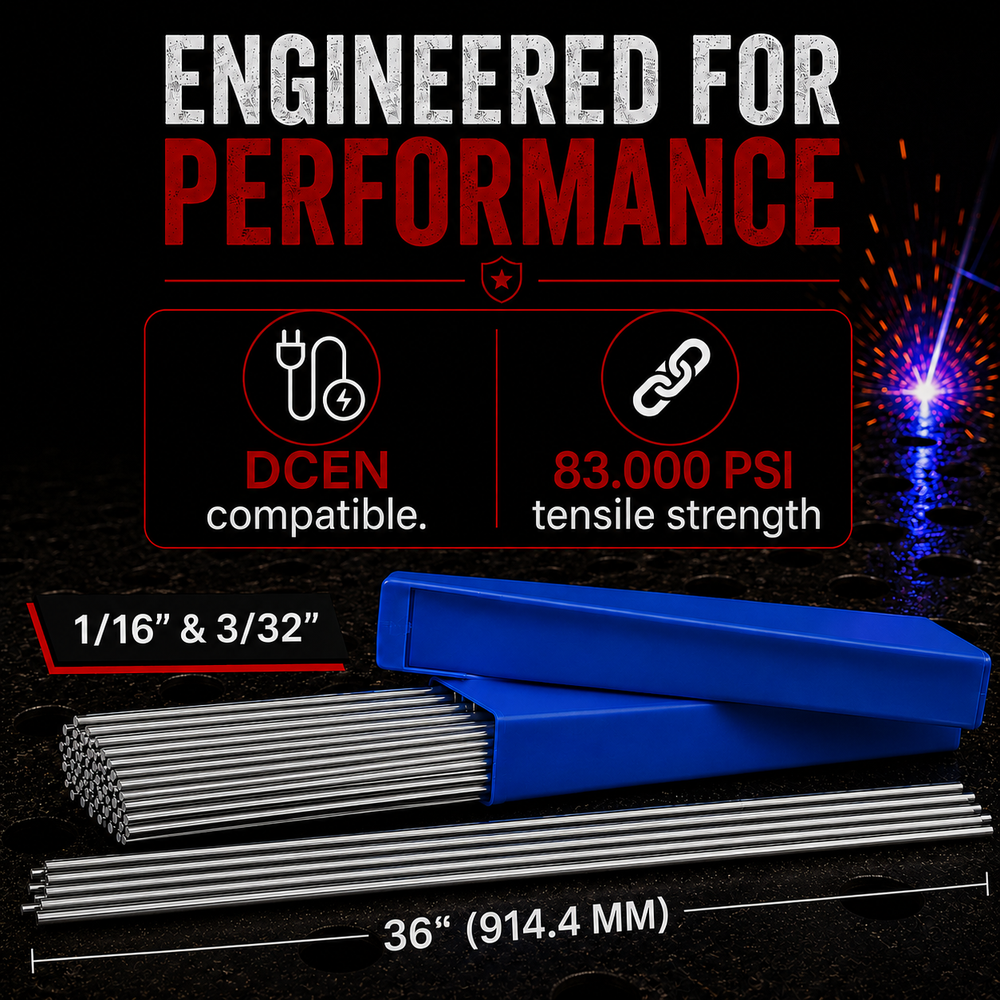 AWS ER308L 10 lb (5 kg) Pack Stainless TIG Welding Rods
