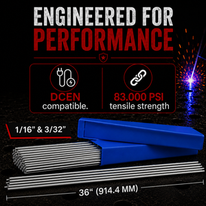 AWS ER308L 10 lb (5 kg) Pack Stainless TIG Welding Rods