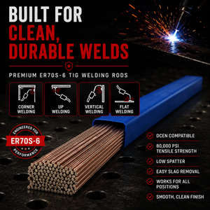 AWS ER70S-6 10 lb (5 kg) Pack TIG Welding Rods