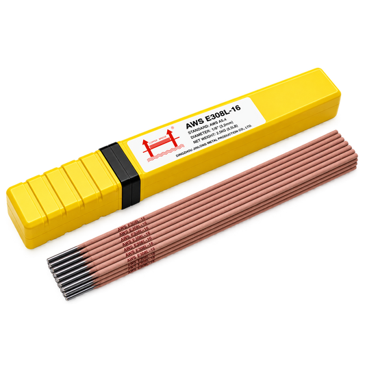 AWS E308L-16 1/8 in (3.2 mm), 2 lb Box Stainless Stick Electrodes